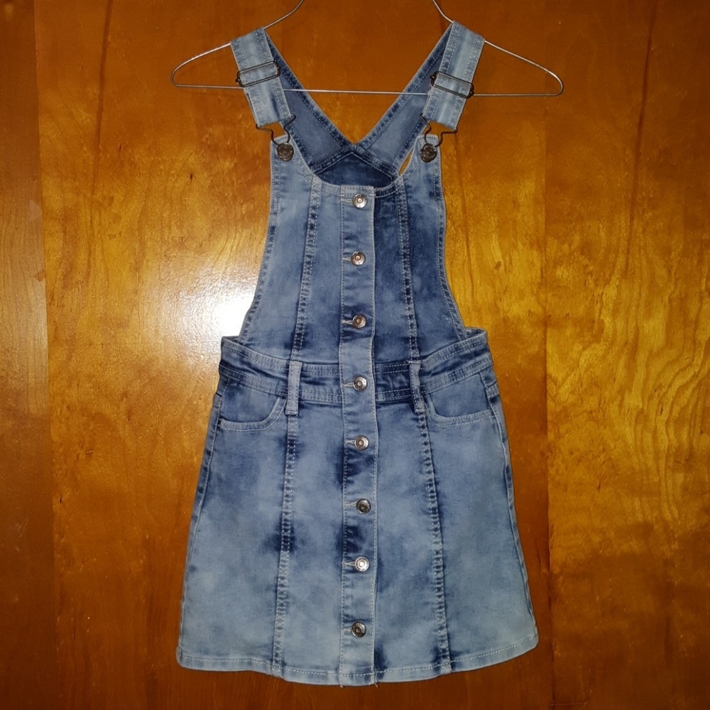 Jordache Overall Dress/Skirt Size S/CH 6/6X
